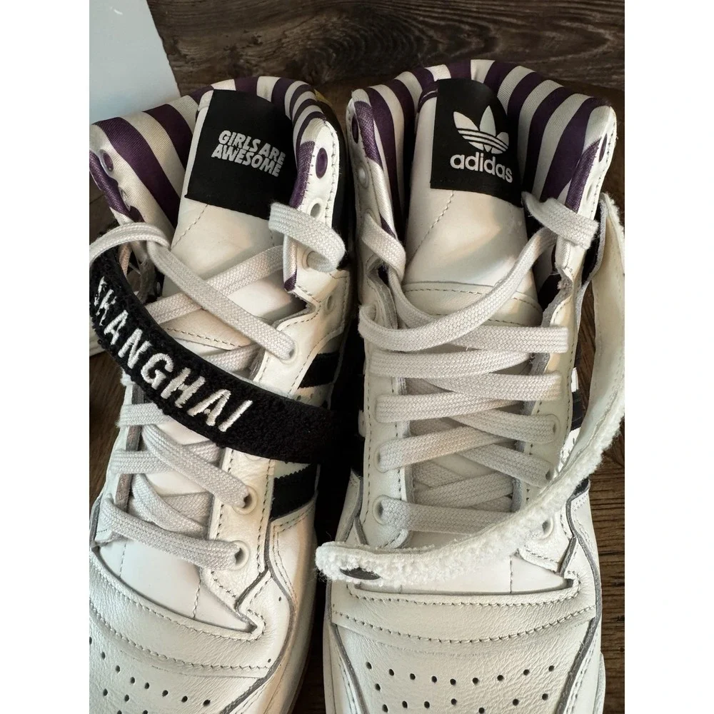 Adidas Forum 84 Hi Girls Are Awesome‎ Size 6 Display Pair. Shoes. Sneakers